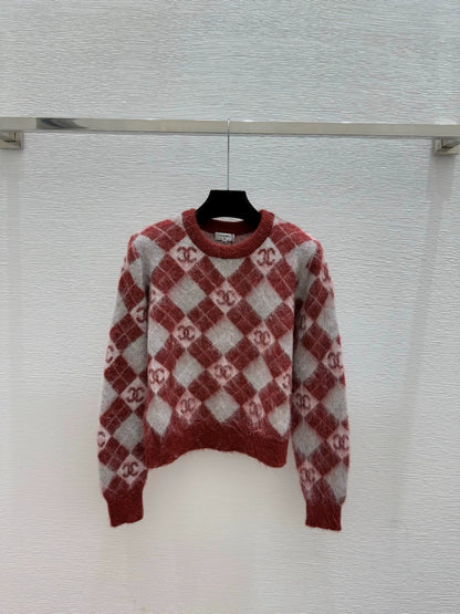 Checkered sweater