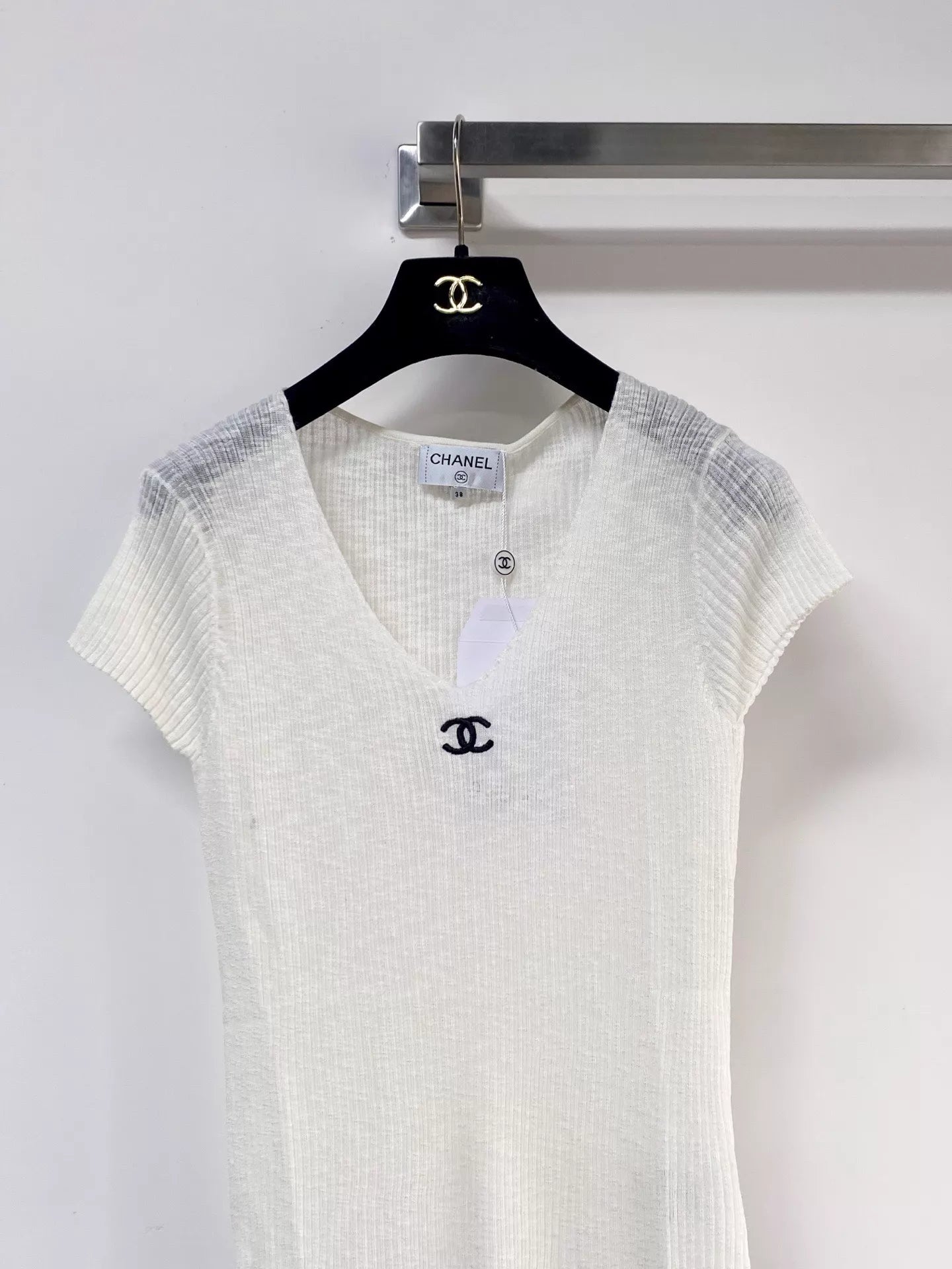 26ss V-neck Knit T-shirt