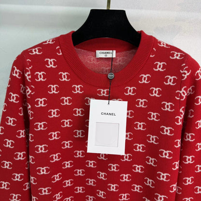 Monogram Knit Sweater