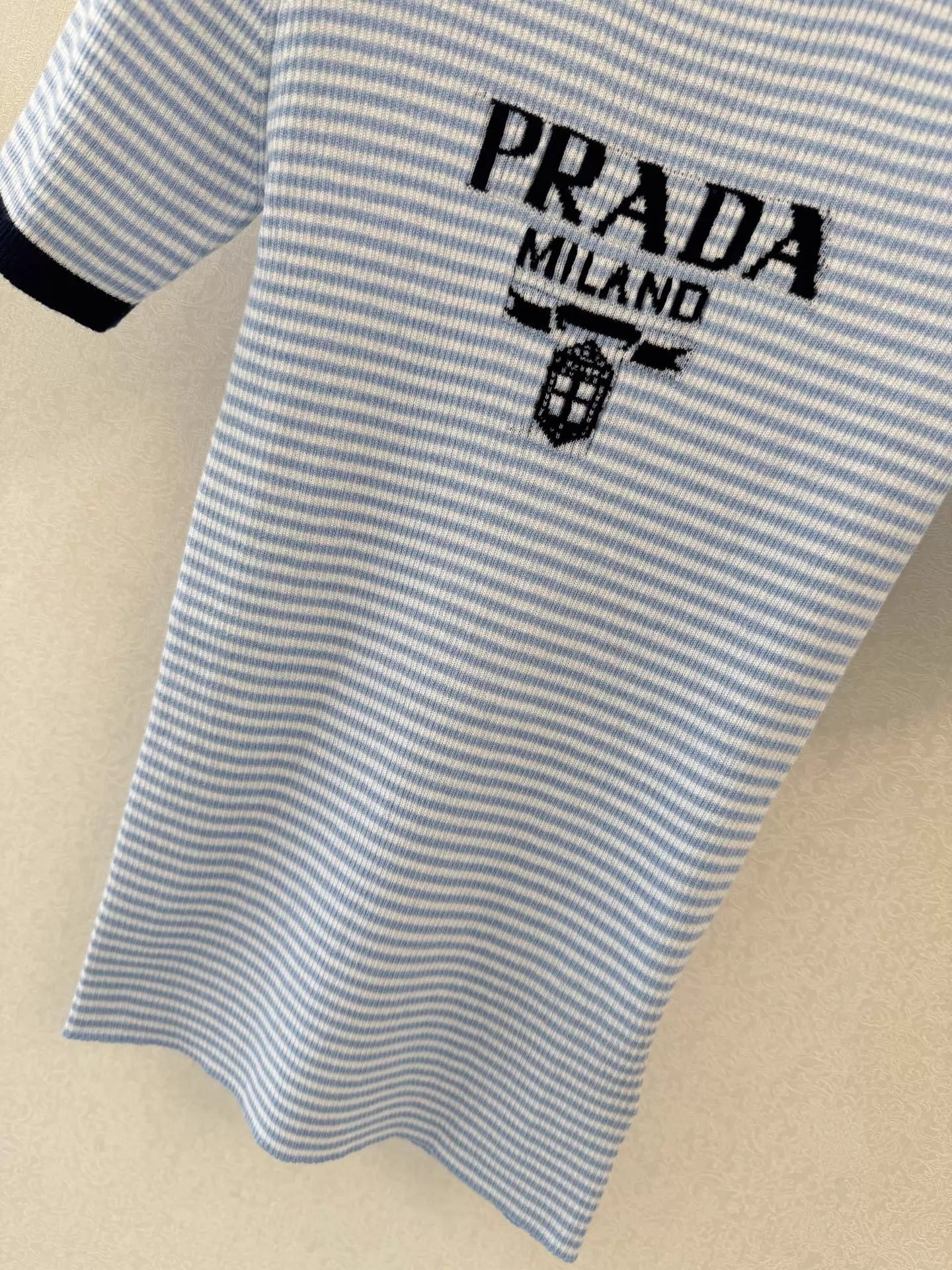 26ss Striped Knit T-Shirt