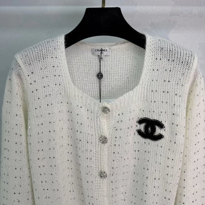 Classic knit cardigan