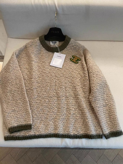 Color-blocked sweater