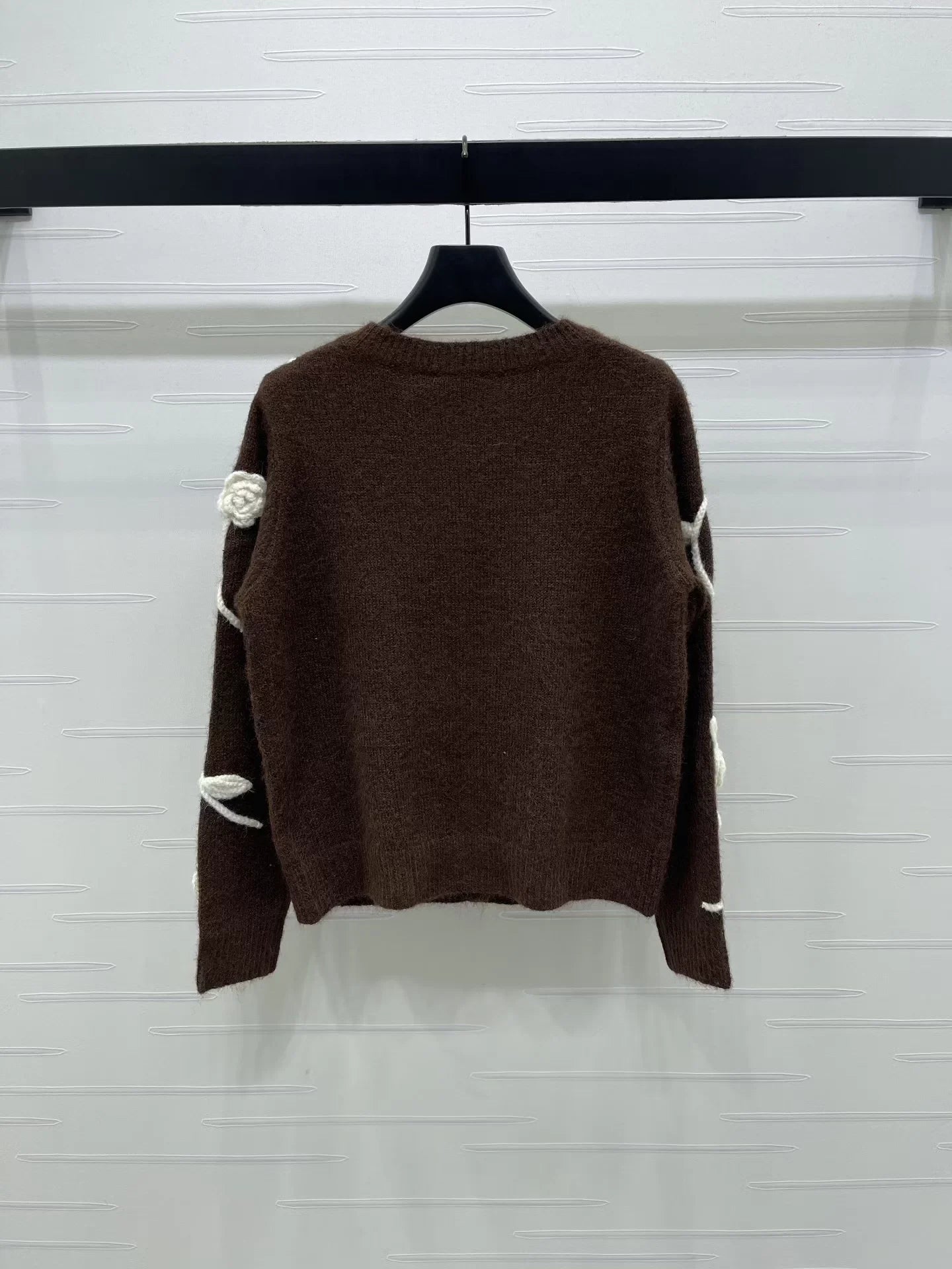 3D flower cardigan