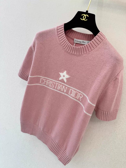 26ss Star Logo Knit T-Shirt