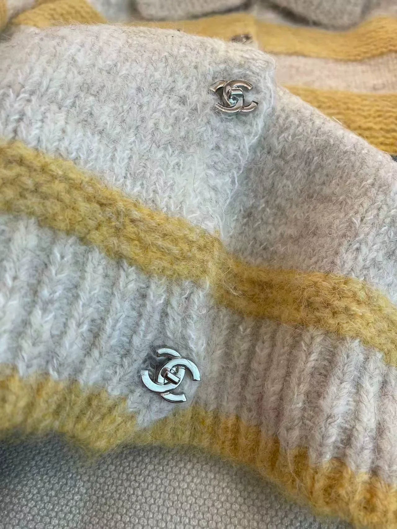 New striped cardigan (vintage series)
