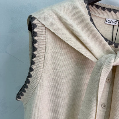 LOEWE/26ssNew Color-Block Knit Vest