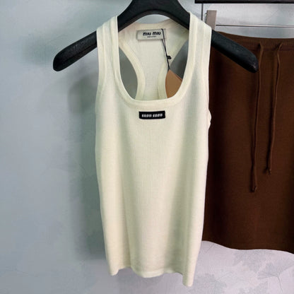 MiuMiu/26 Early Autumn New Knit Three-Piece Set