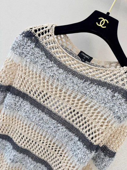 Openwork Knit Sweater
