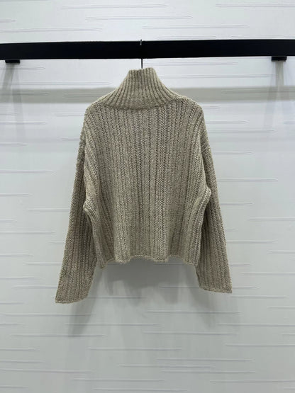 Collared Knit Cardigan