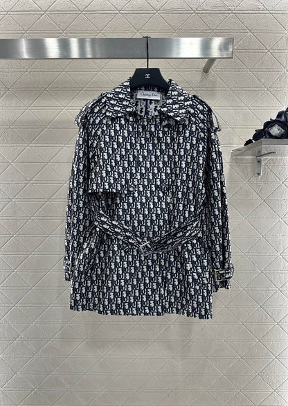 25fw Cape double breasted windbreaker