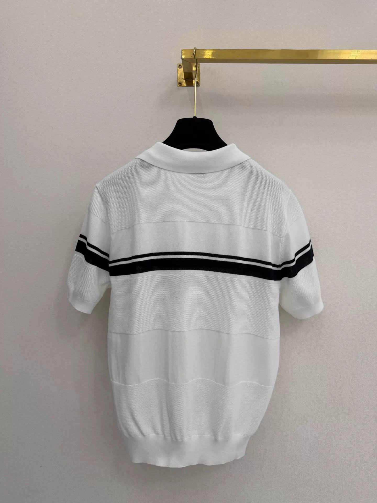 26ss Striped POLO Knit Sweater