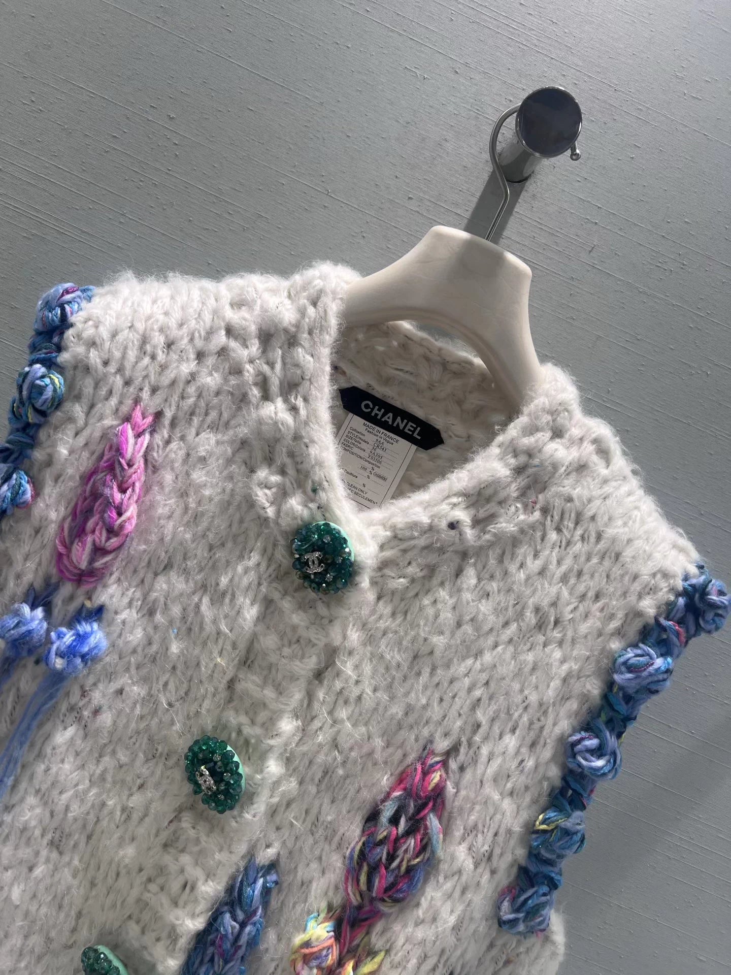Knitted Sleeveless Vest