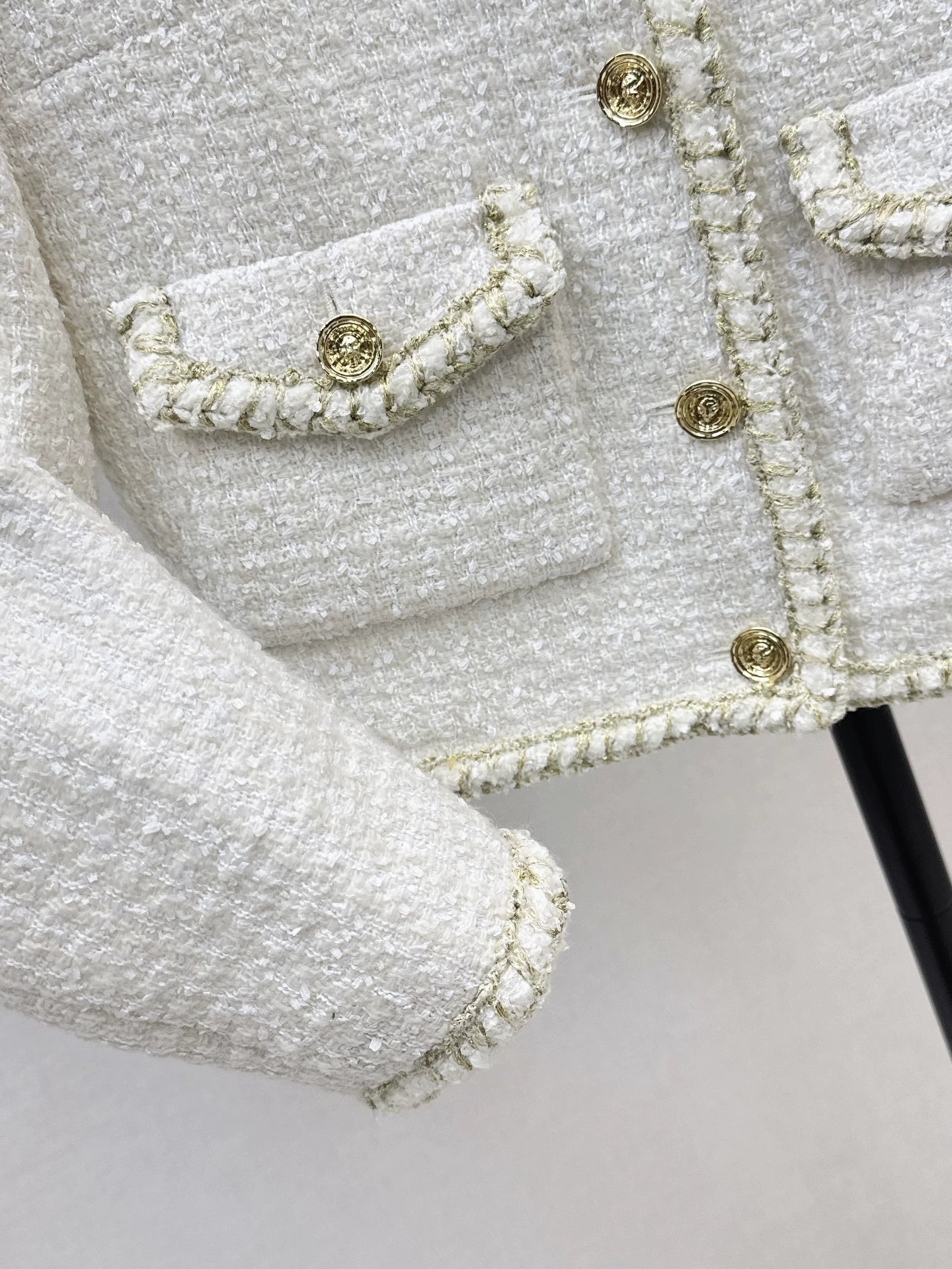 25fw Double pocket decorative border small jacket