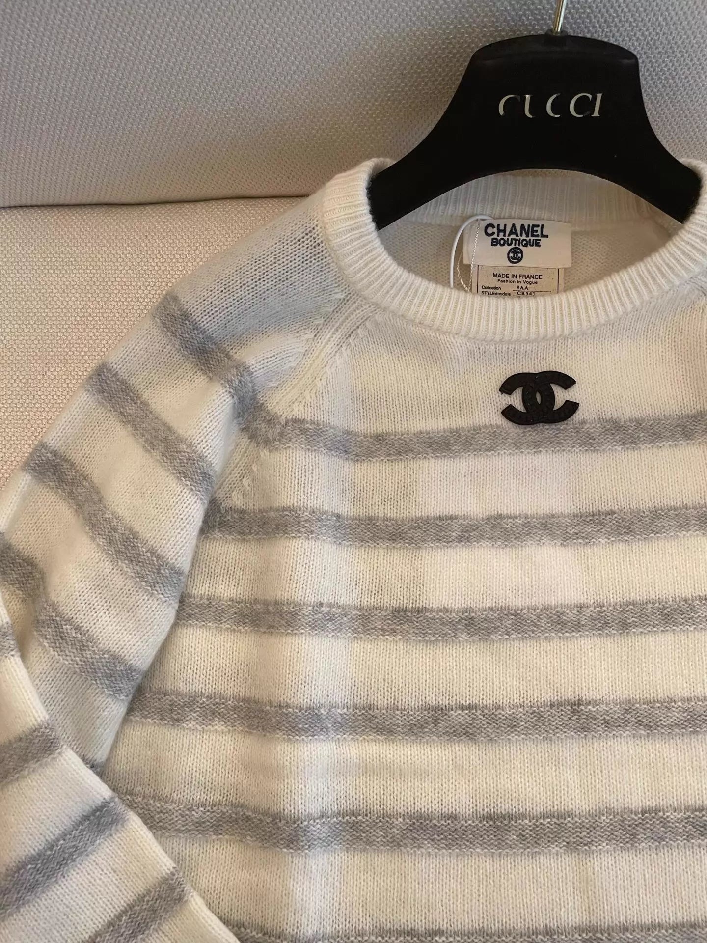 Striped Knit Sweater
