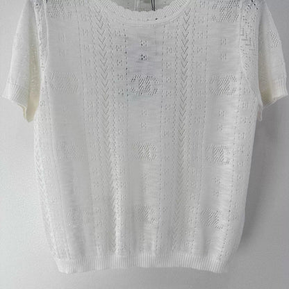 26ss Openwork Knit T-shirt