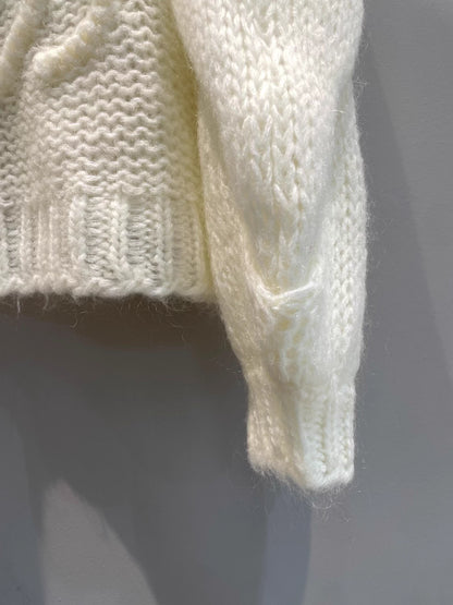 Mohair Long-Sleeve Sweater
