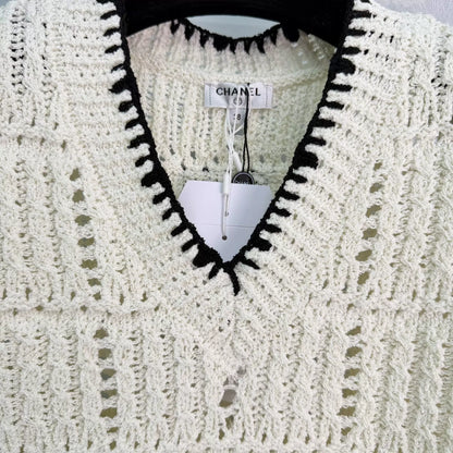 Crochet Knit Vest