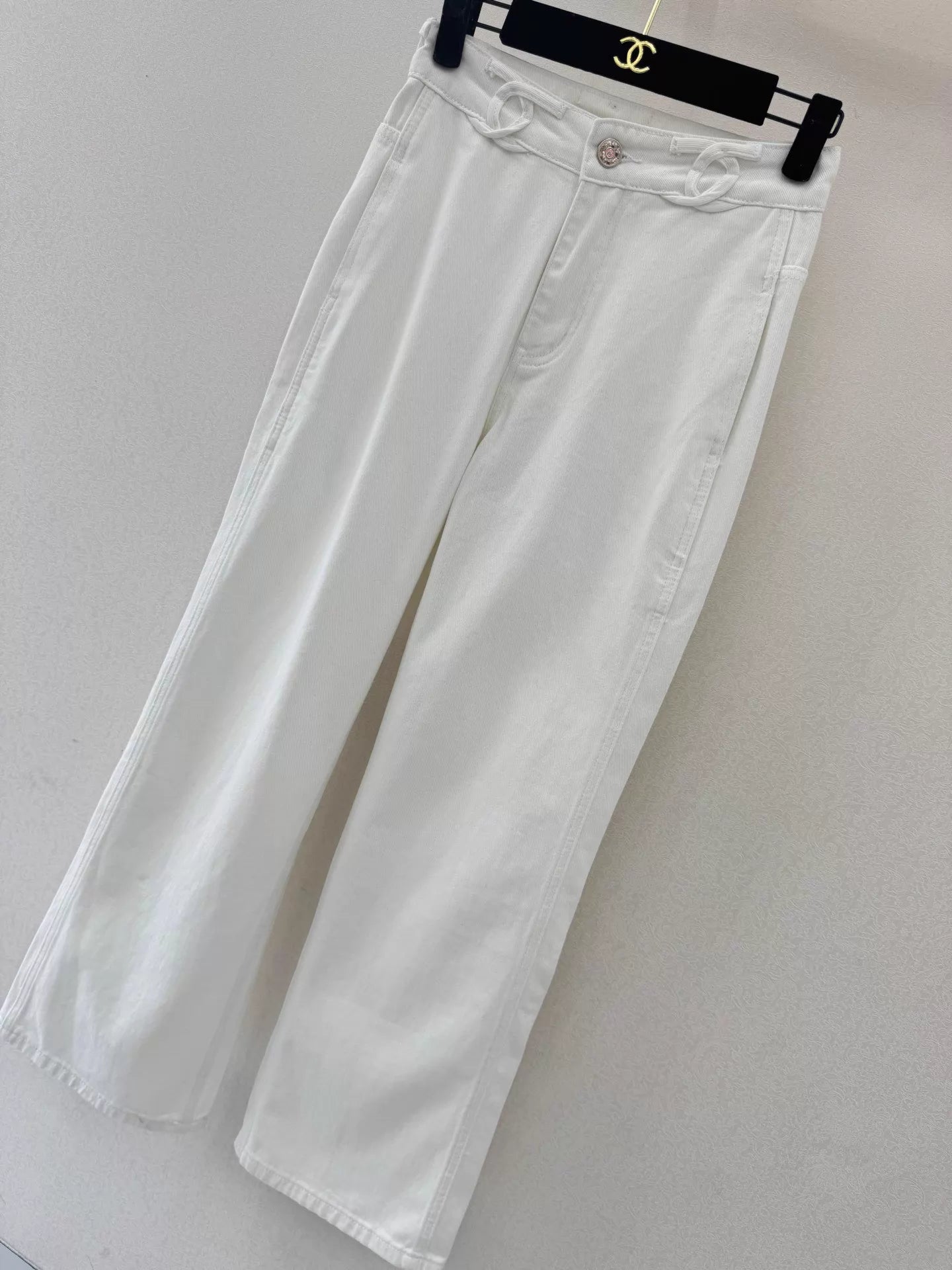 26ss High-waisted straight-leg jeans