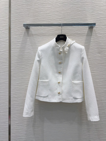 26New Long-Sleeve Cardigan with Bow Detail