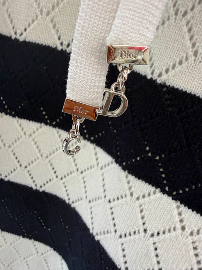 26ss Striped Knit Vest