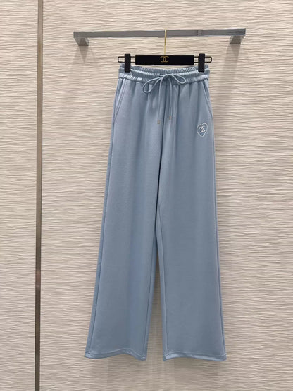 26ss Lace-up Wide-Leg Trousers