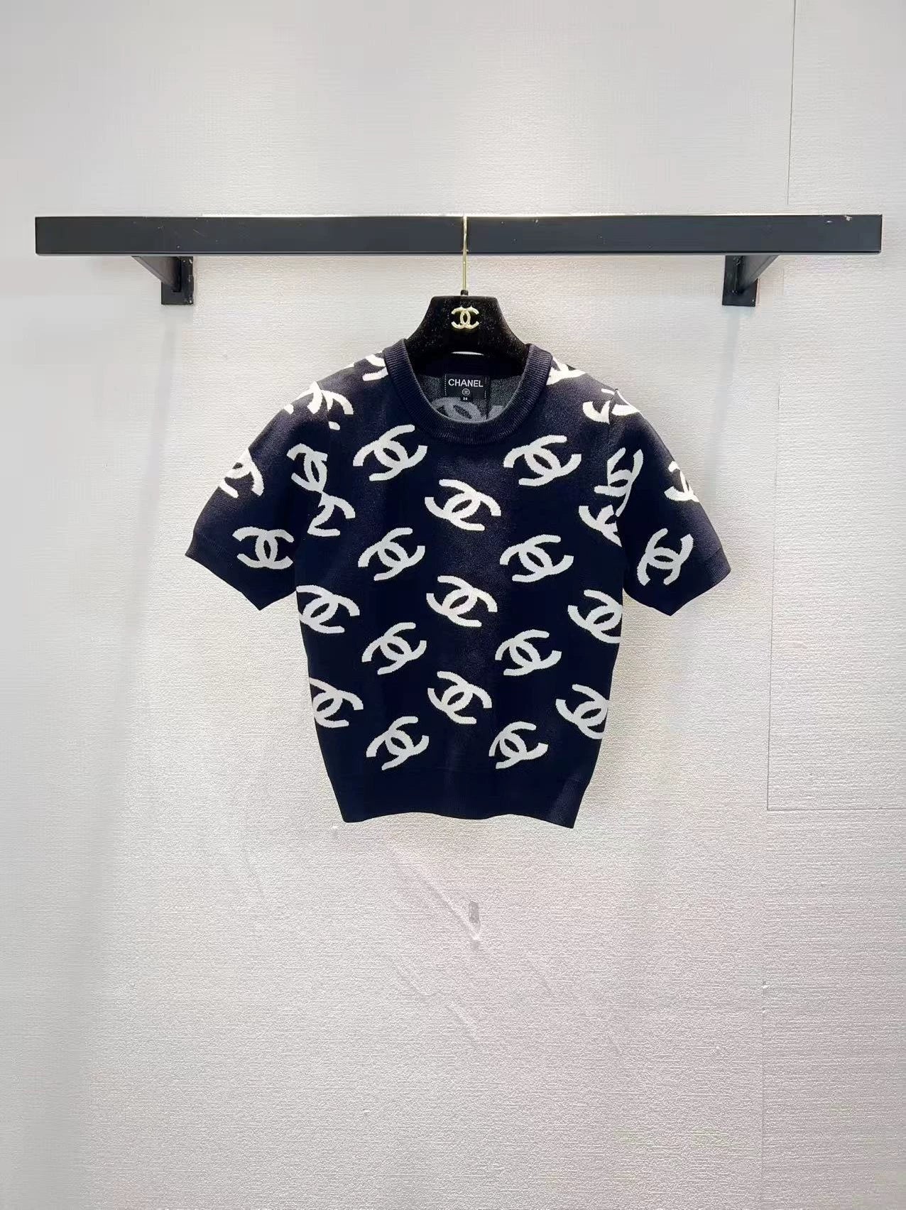 26ss Double C Logo T-shirt