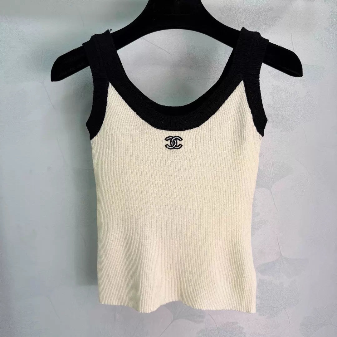 26ss Knit Cardigan and Vest Two-Piece Set