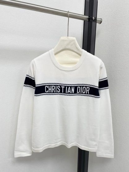 25fw Letter jacquard sweater