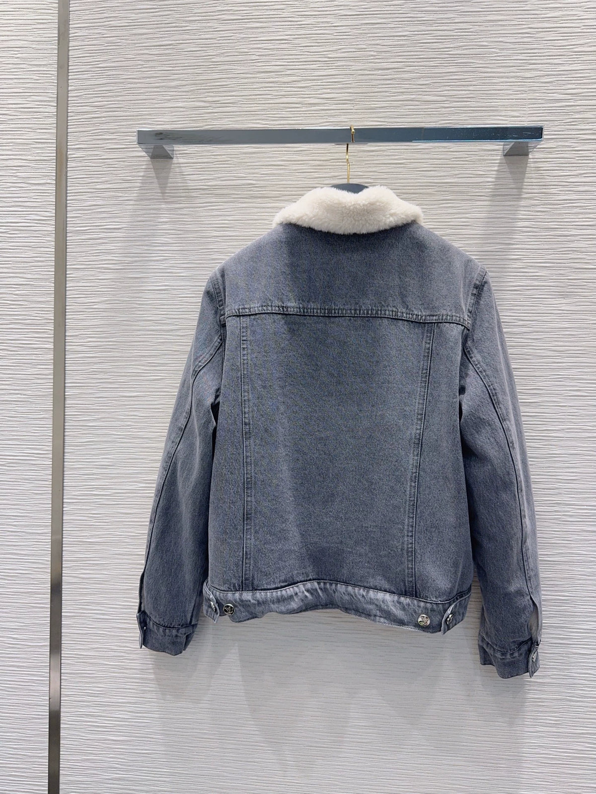 26New Long-Sleeve Jacket and Trousers Denim Set