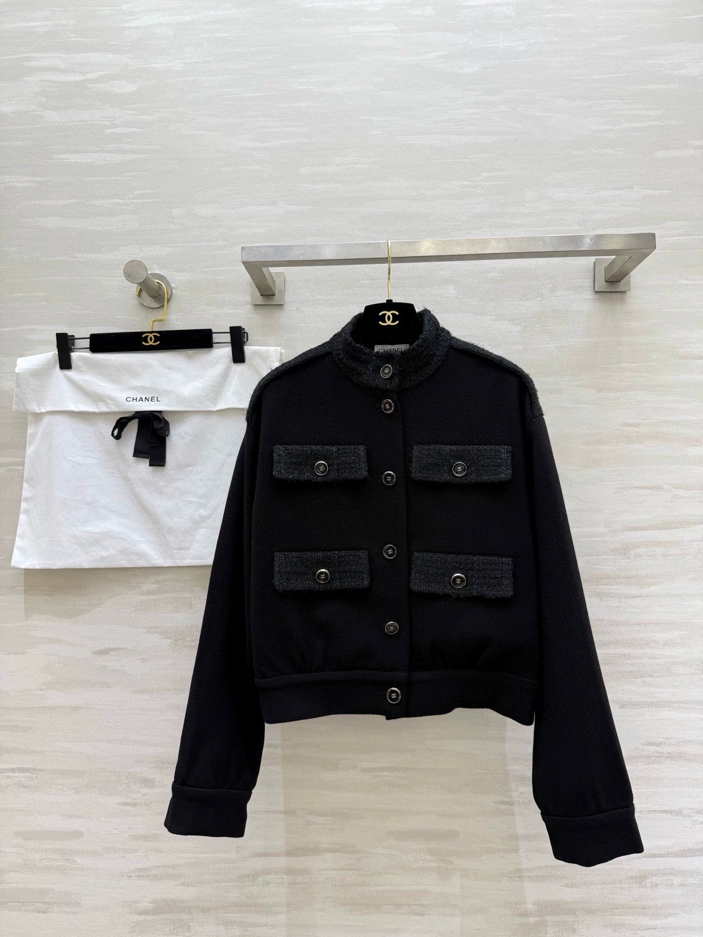 Wool twill soft woolen coat