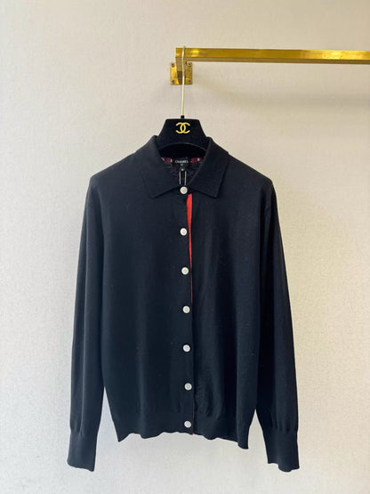 Shirt Collar Cardigan