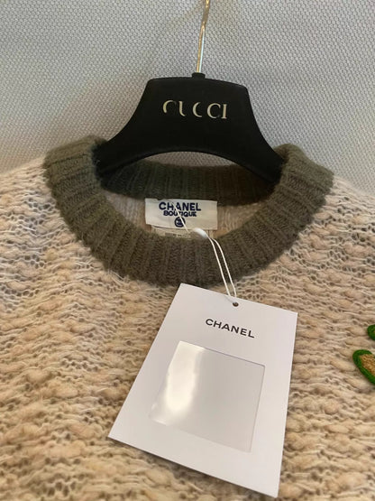 Color-blocked sweater