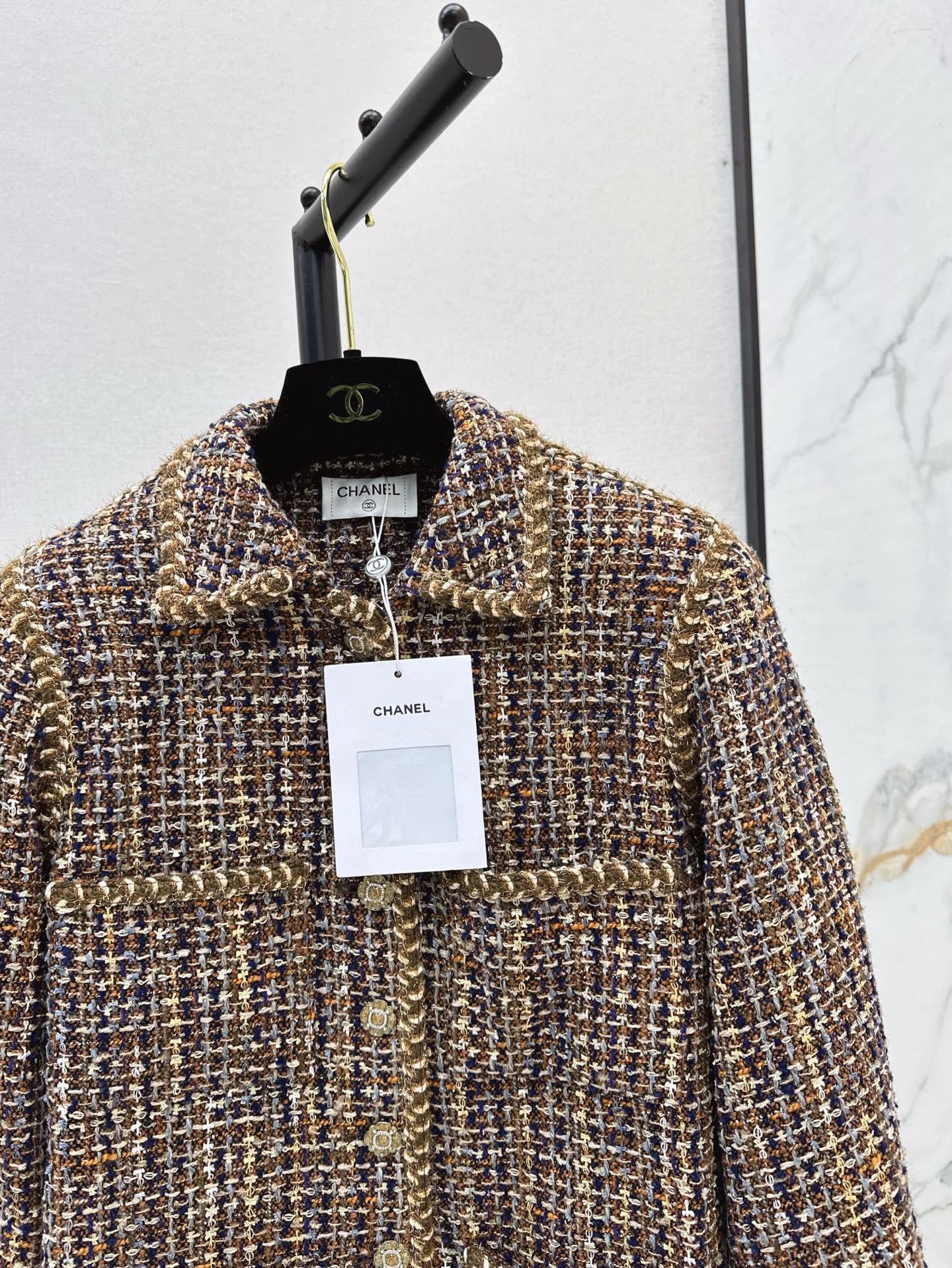 Collared Pocket Woven Coat
