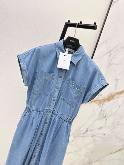 26ss denim dress