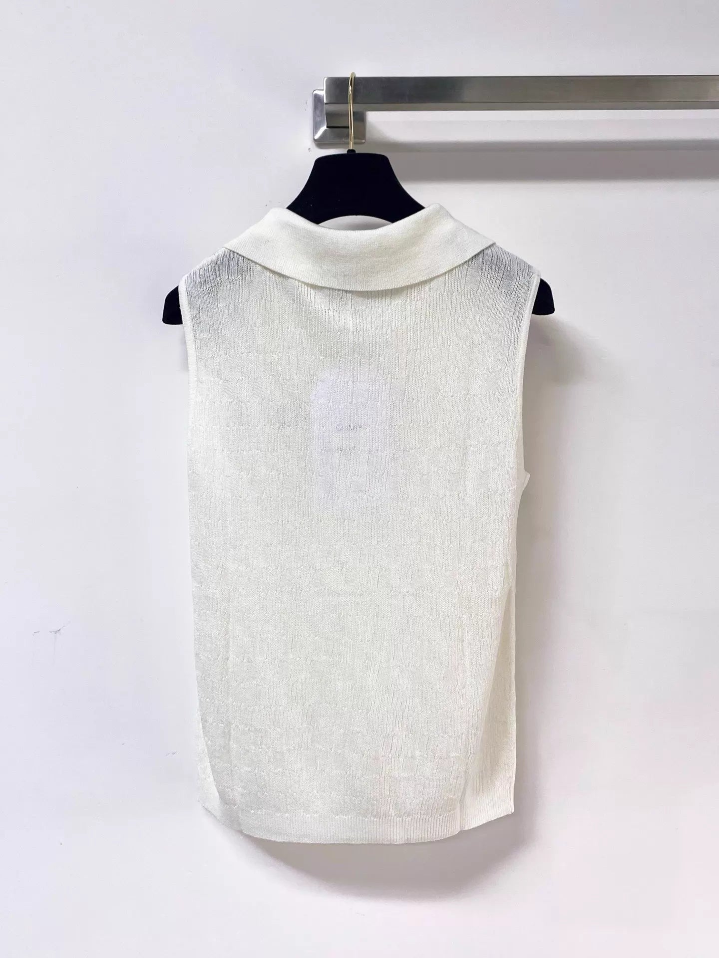 26ss logo-decorated vest