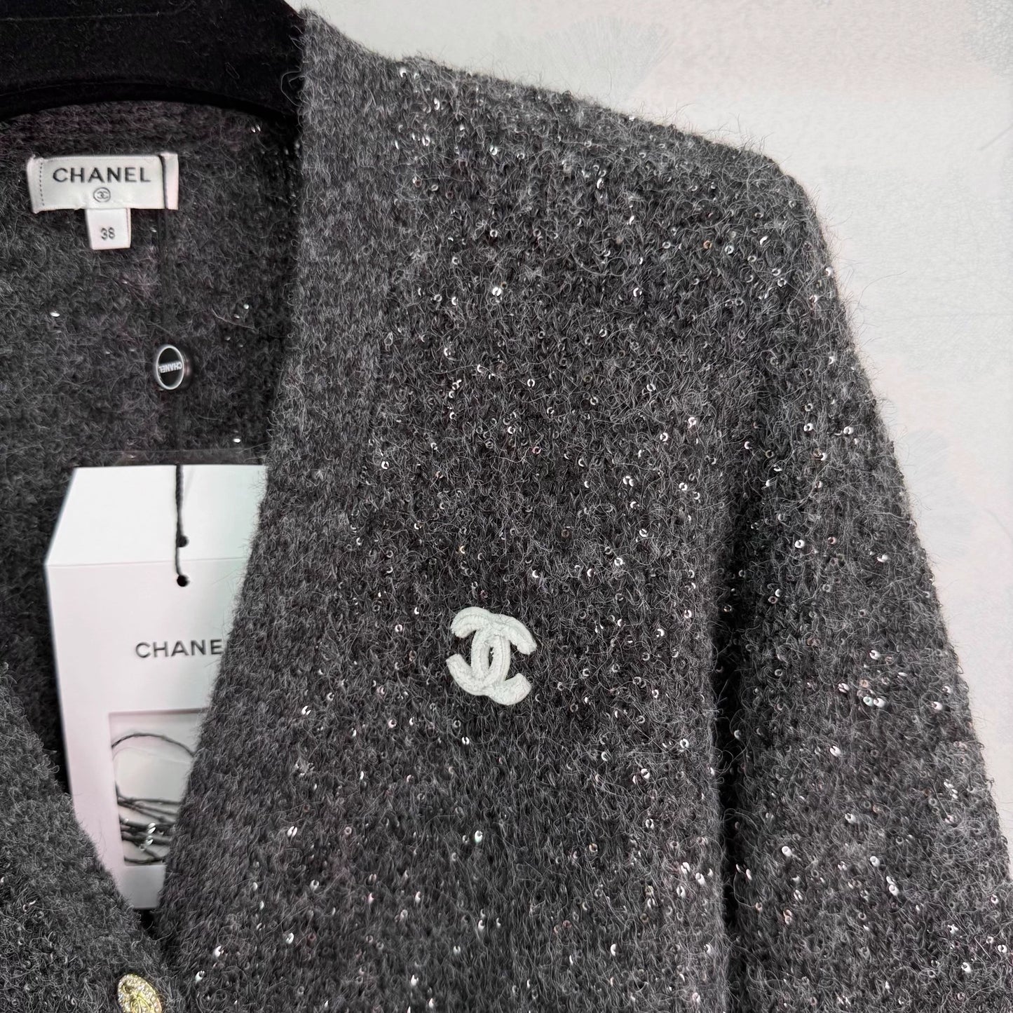 Sequined Cardigan