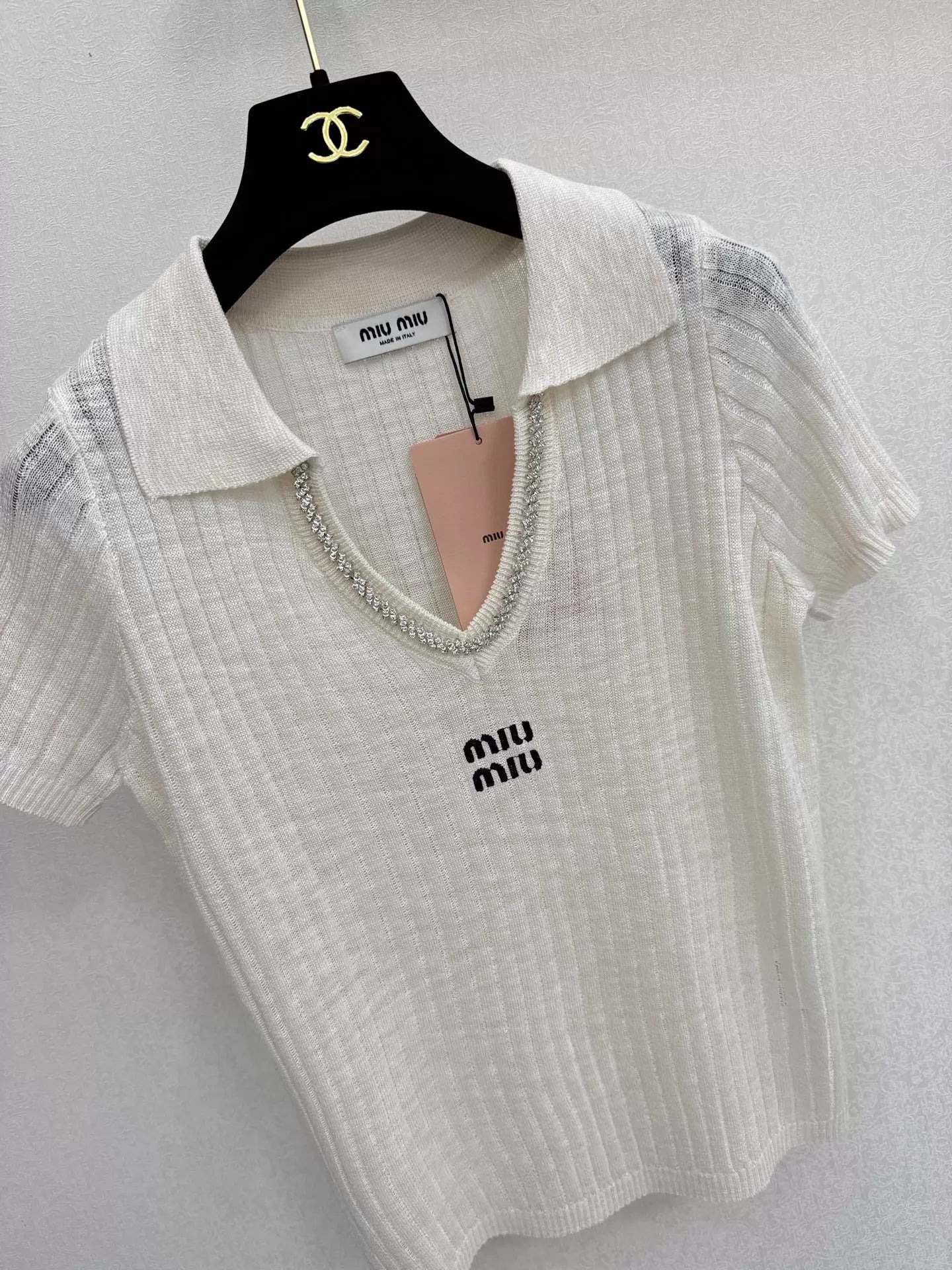 26ss Knitted Polo Shirt