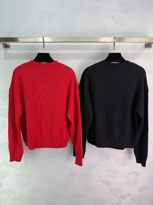 Embroidered Sweater