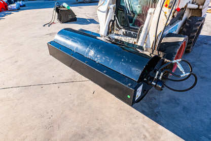 MMS Skid Steer Attachments Vibratory Roller 59" Compactor Attachment for Skid Steer Loader