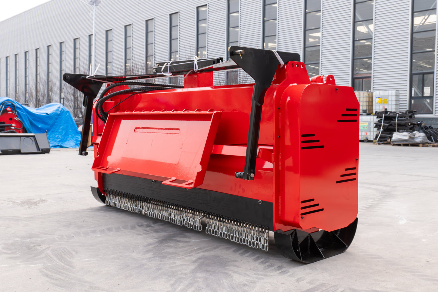 MMS 72" Mulcher Attachment for Skid Steer Loader