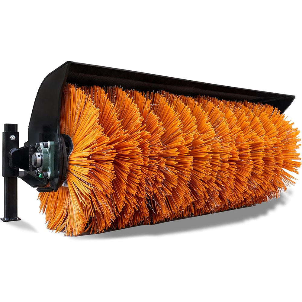 MMS  Hydraulic Broom Sweeper,Tilt 18° Left & Right For MMS Skid Steer Loader