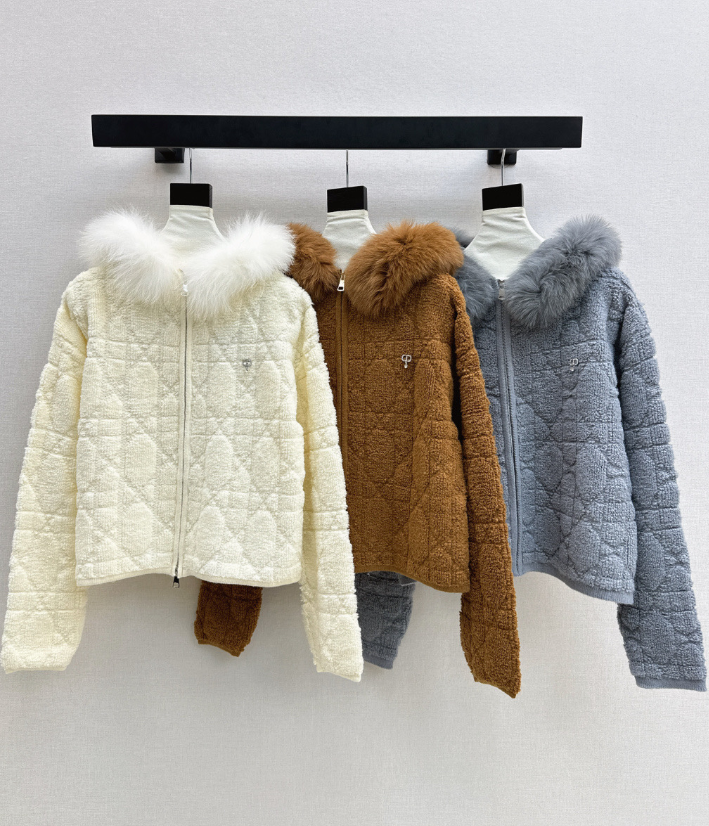 26 Fall/Winter Latest Best-Selling Series Fox Fur Collar Coat