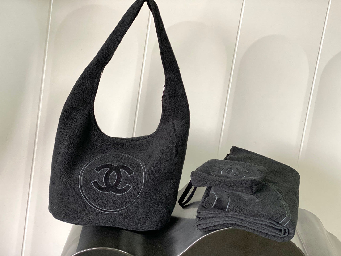 Chanel 2026 Coco Beach Shoulder Bag Cotton