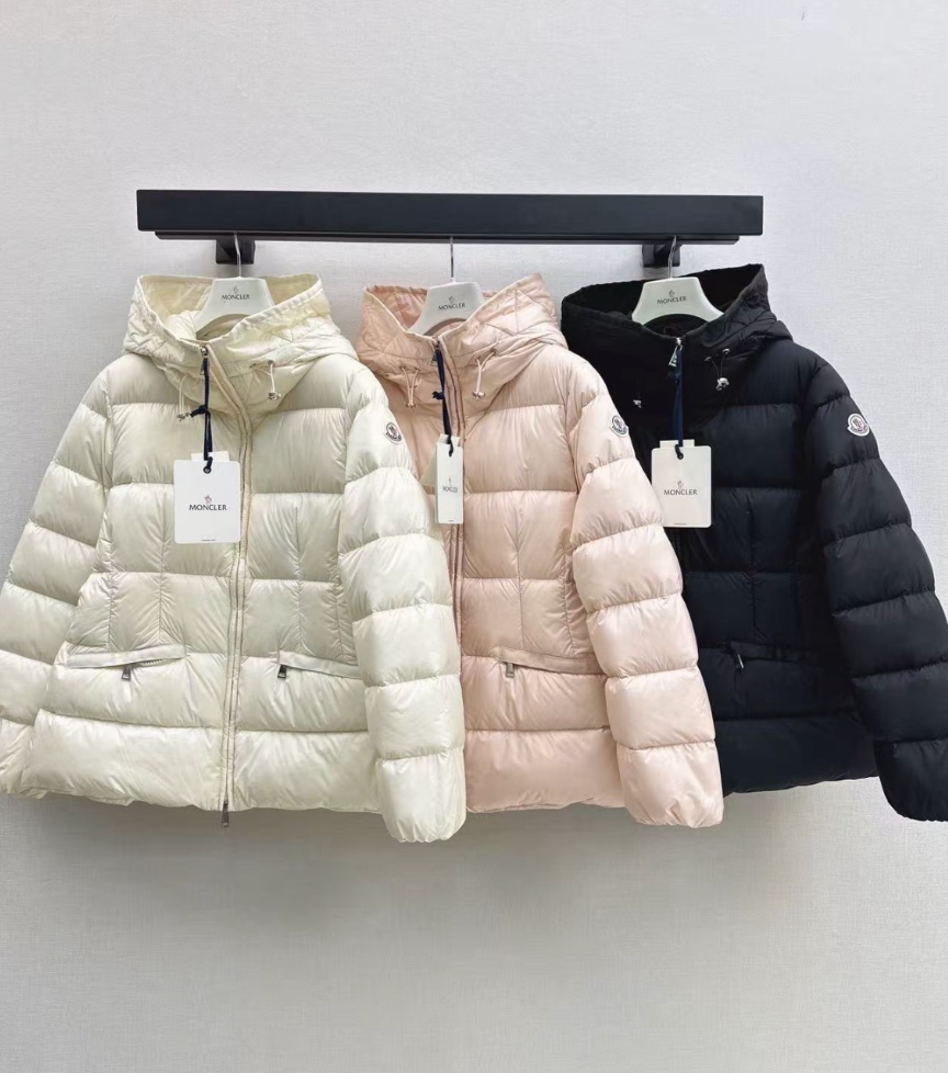 Moncler/26 Fall/Winter Latest Hooded Double-Pocket Down Jacket