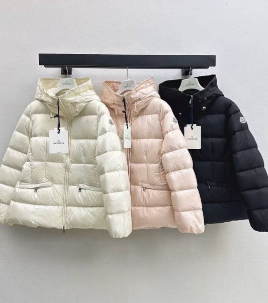 Moncler/26 Fall/Winter Latest Hooded Double-Pocket Down Jacket