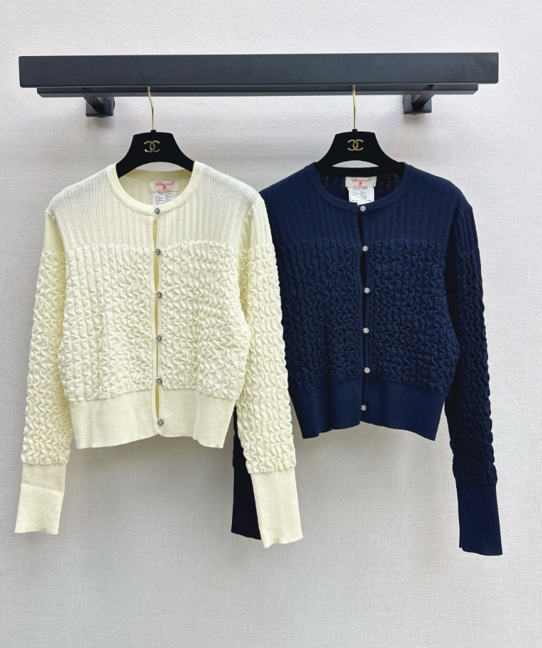 26Latest Autumn/Winter Vintage Crew-Neck Knit Cardigan