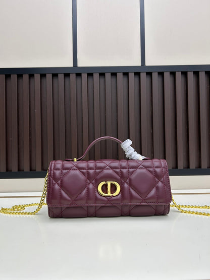 2026 Miss Caro Top Handle Pouch 24cm Lambskin