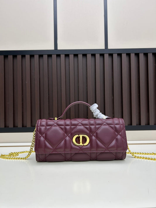 2026 Miss Caro Top Handle Pouch 24cm Lambskin