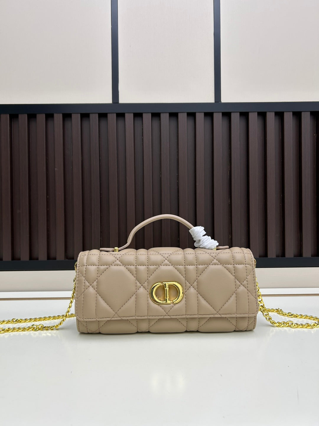 2026 Miss Caro Top Handle Pouch 24cm Lambskin