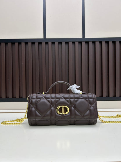 2026 Miss Caro Top Handle Pouch 24cm Lambskin